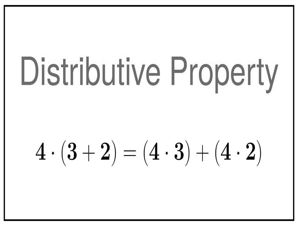 Printable Distributive Property Of Addition
