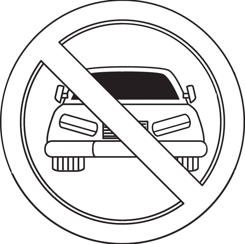 Printable Do Not Enter Sign Driving