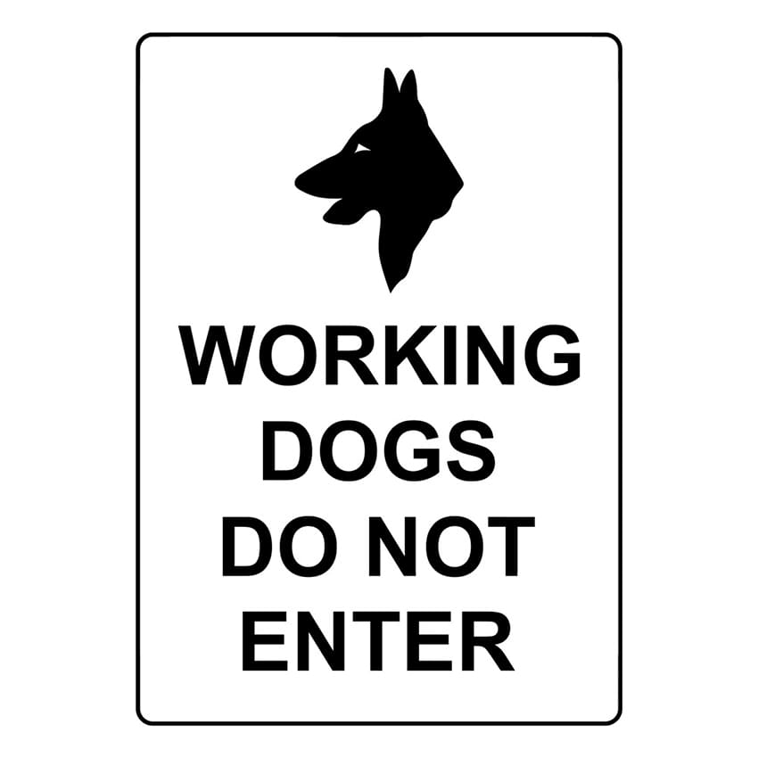 Printable Dogs Loose Do Not Enter Sign