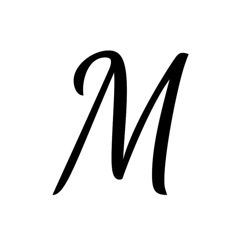 Printable Letter M In Cursive