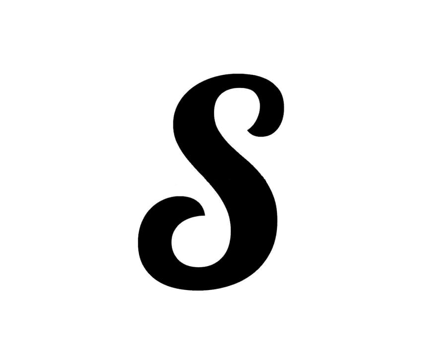 Printable Letter S In Cursive