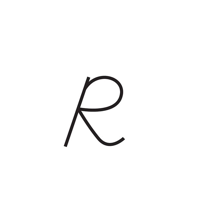 Printable R Cursive Letter