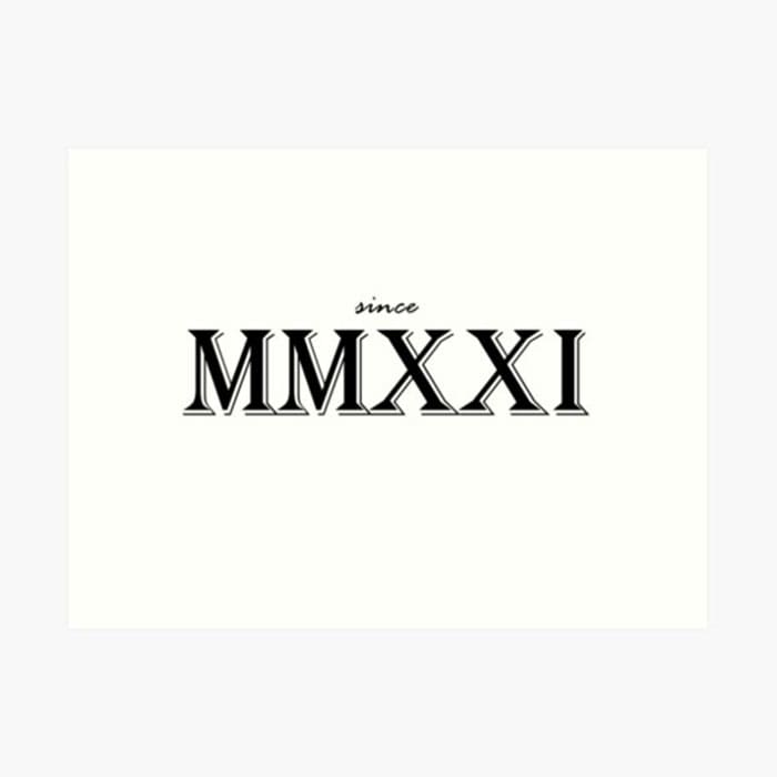 Printable Roman Numerals For 2021