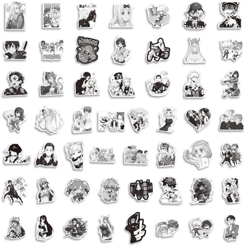 Printable Water Bottle Stickers Anime