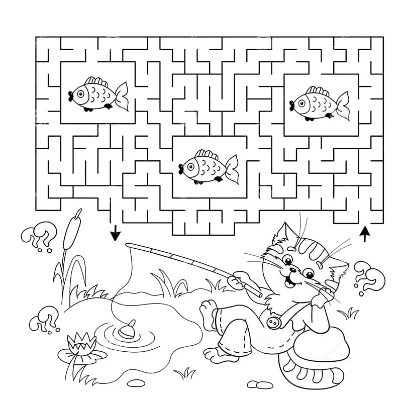 Printable Fun Hard Maze