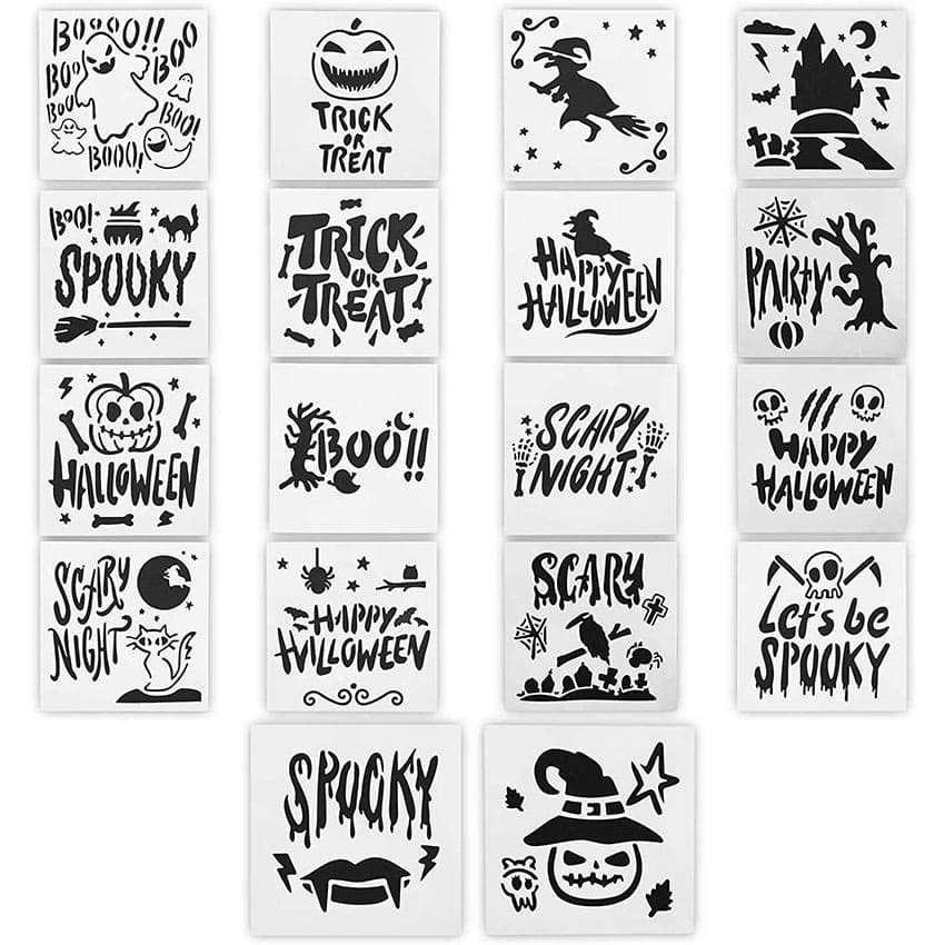Printable Halloween Stencil Ideas