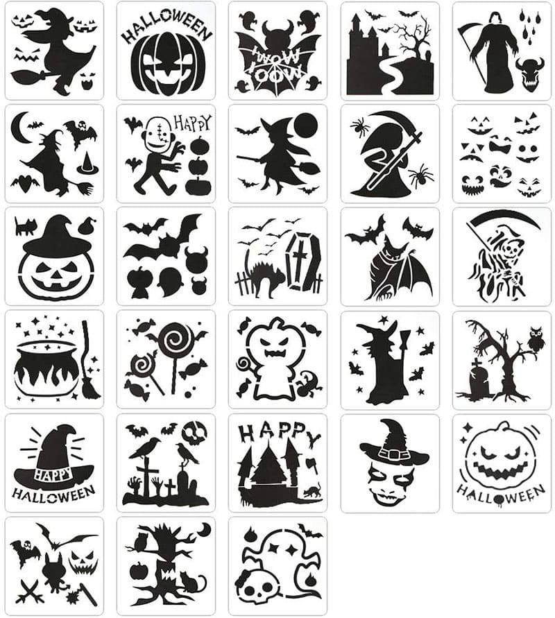 Printable Halloween Stencil Templates