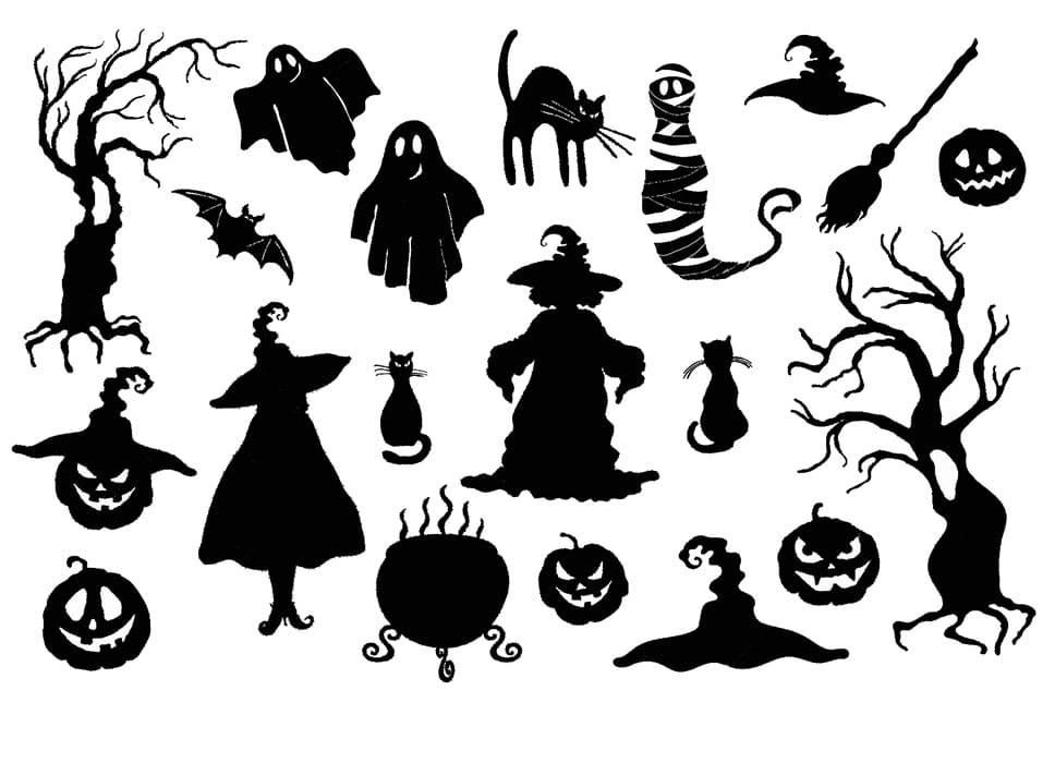 Printable Halloween Stencils