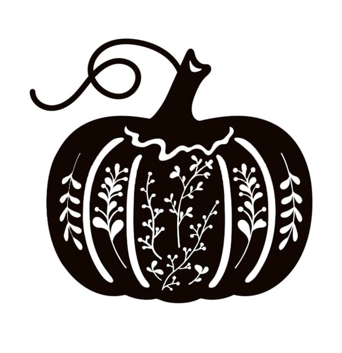 Printable Pumpkin Stencil Artwork