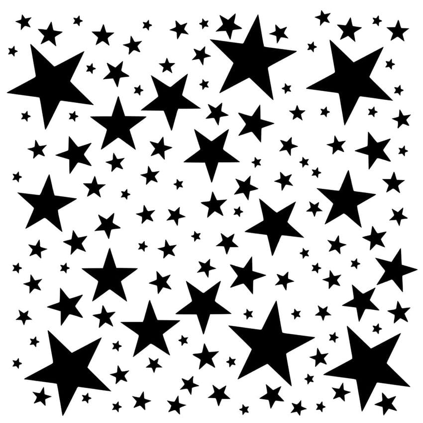 Printable Star Stencil For Painting