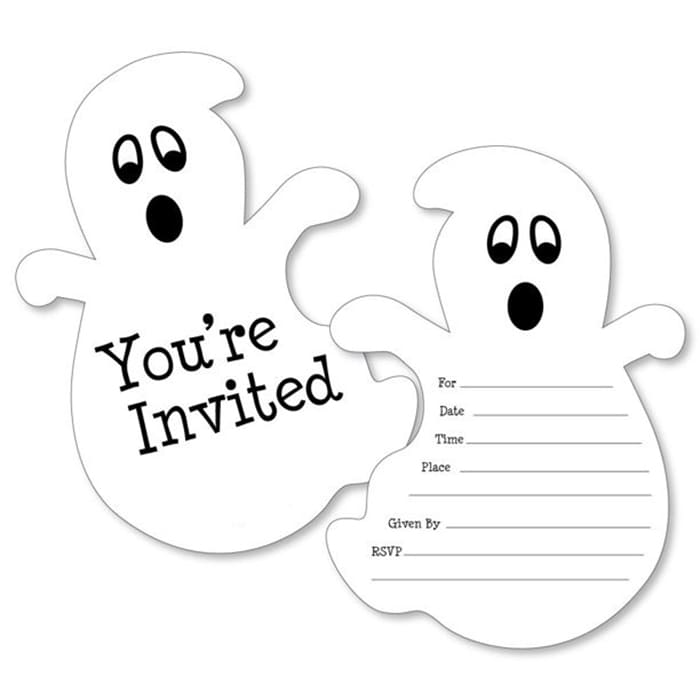 Printable Birthday Invitations Halloween