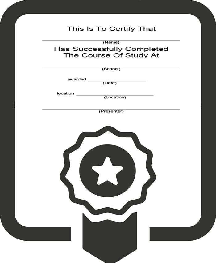 Printable Certificates Of Graduation