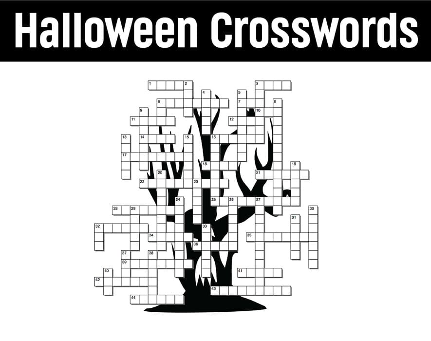 Printable Halloween Crossword Puzzles Unblocked
