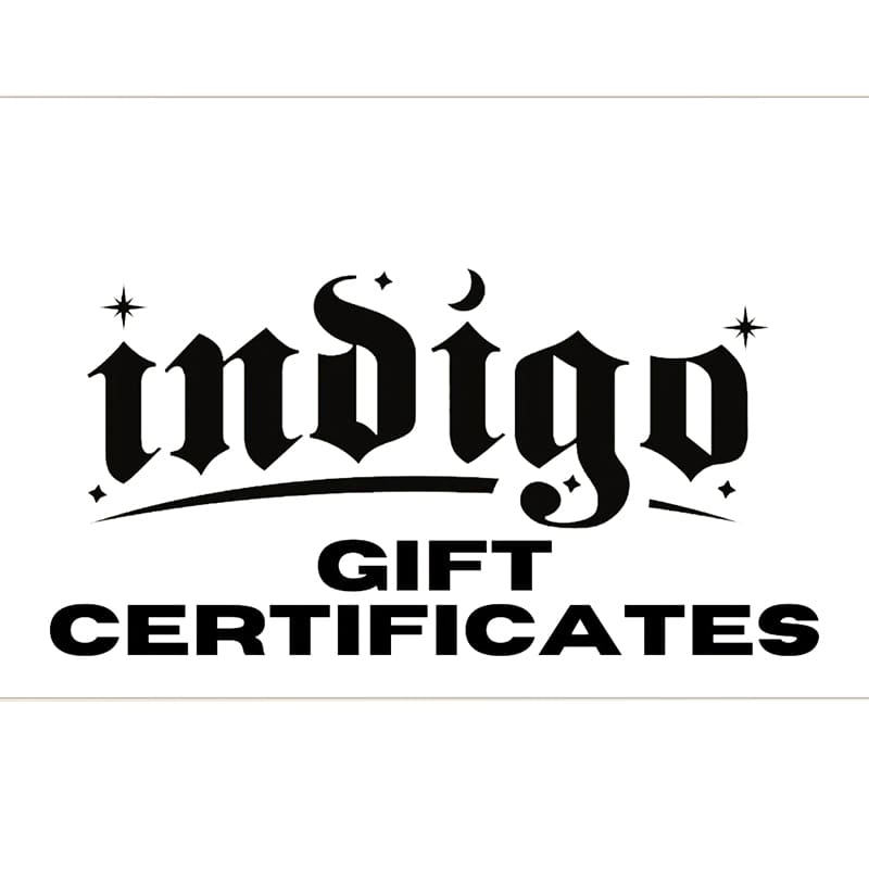 Printable Indigo Gift Certificates