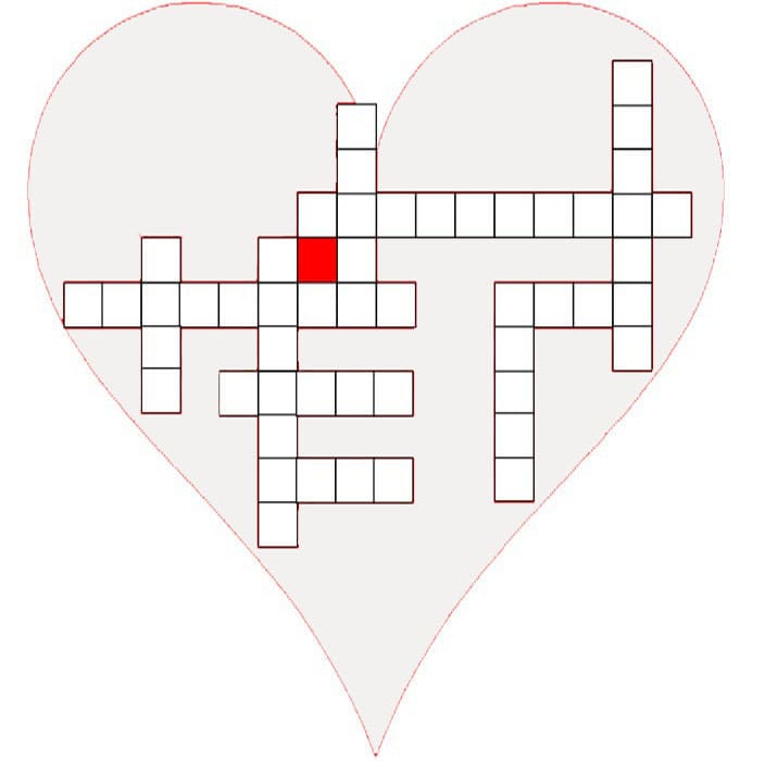Printable Valentine Crossword Puzzles Today