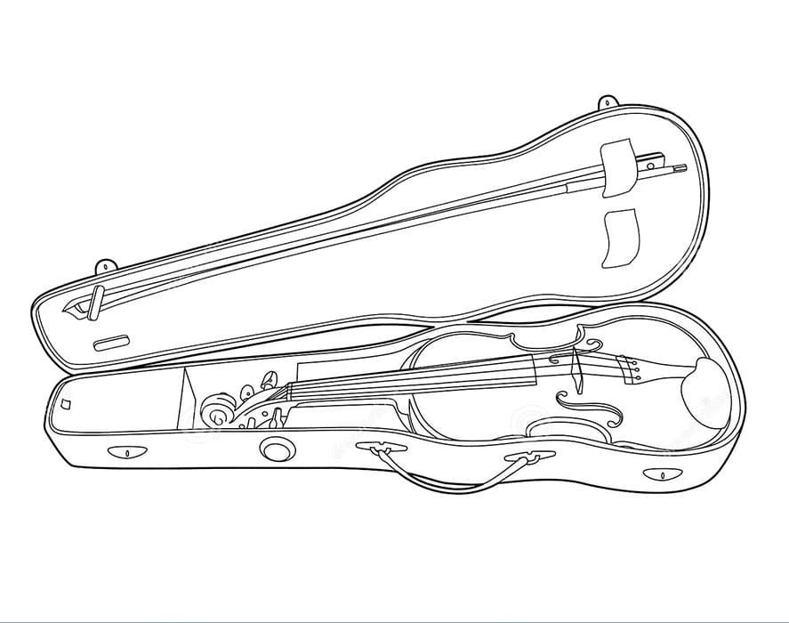 Printable Violin Case