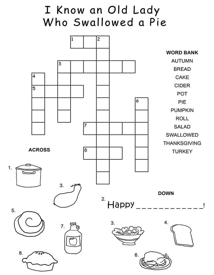 Printable Fast And Easy Crossword Puzzles