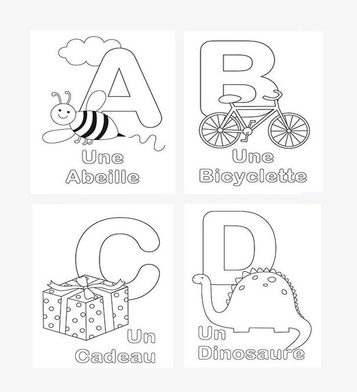 Printable French Letters With Words