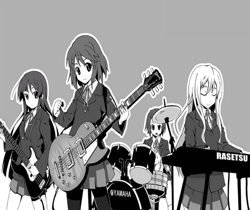 Printable Music Instrument Anime
