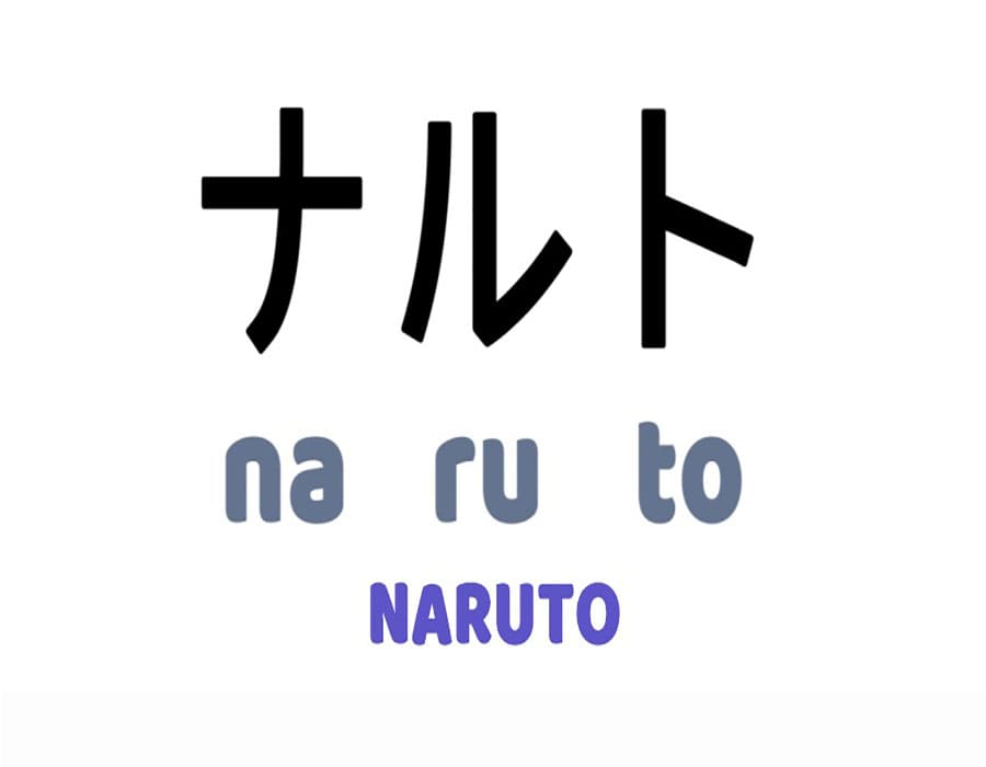 Printable Naruto In Japanese Letters