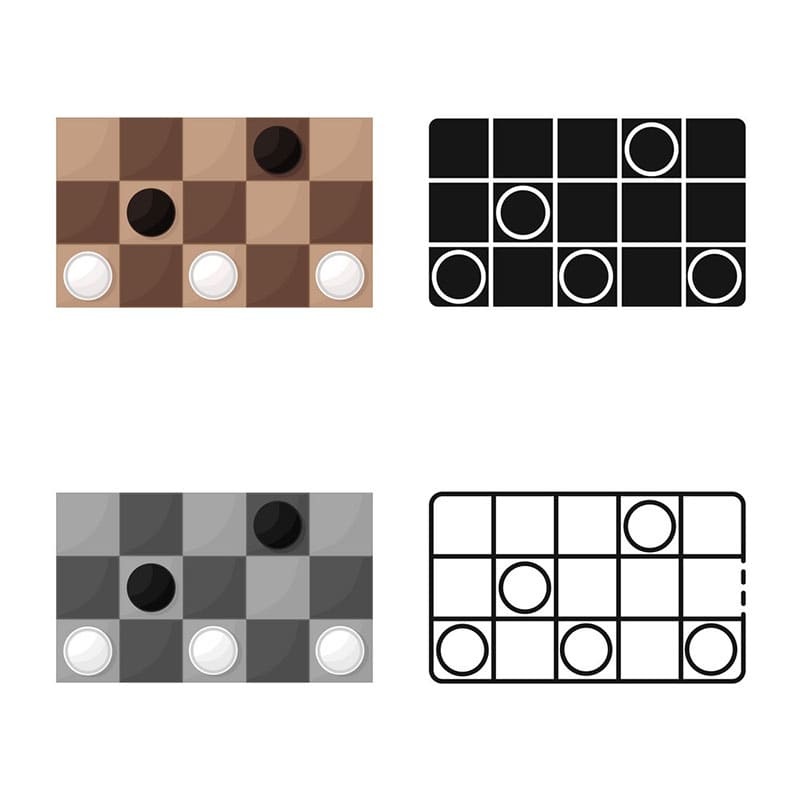 Printable Checkerboard Game Definition