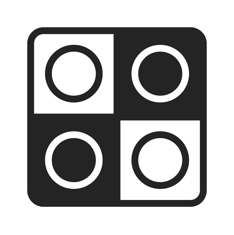 Printable Checkerboard Game Icon