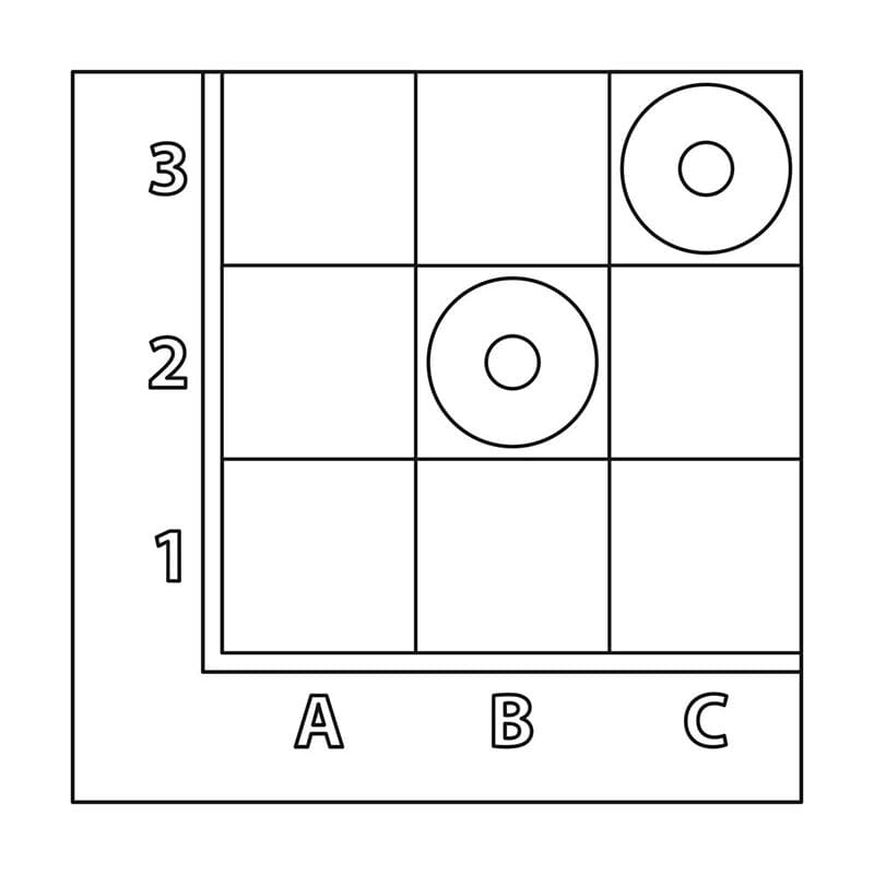 Printable Checkerboard Game Table