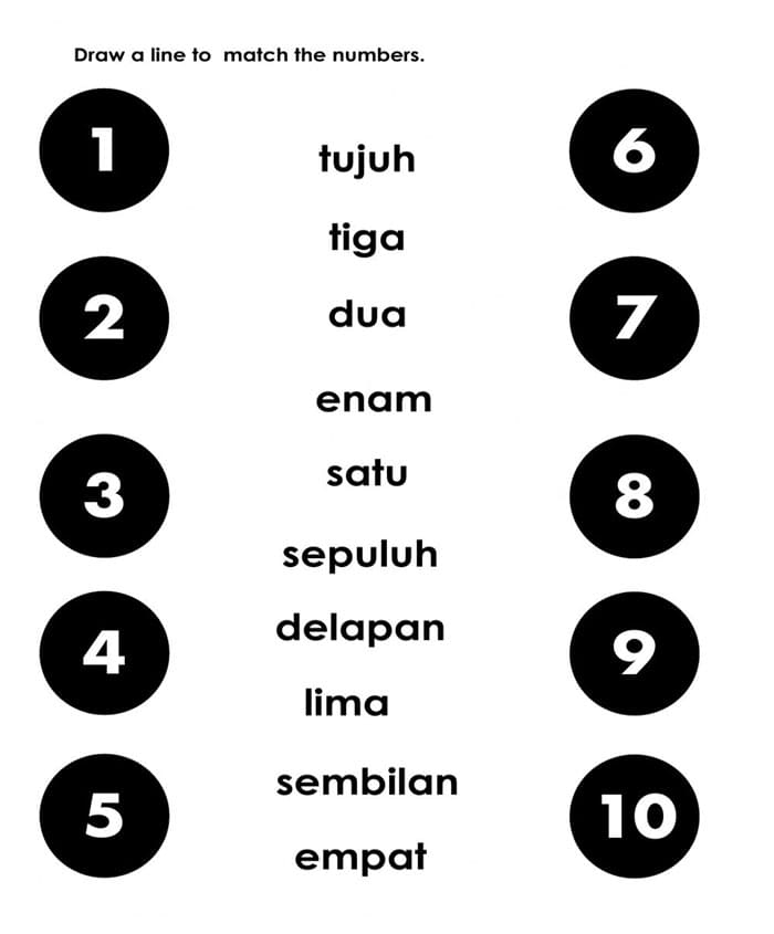 Printable Indonesia Random Number