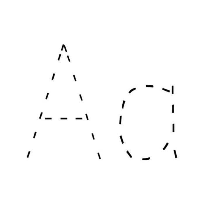 Letter A Tracing