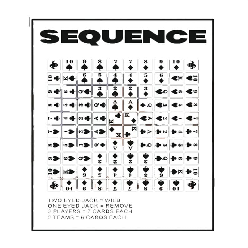 Printable Sequence Board Game Online