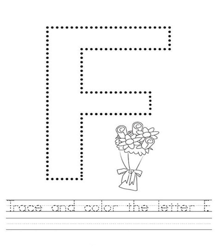 Printable Letter F Tracing Page