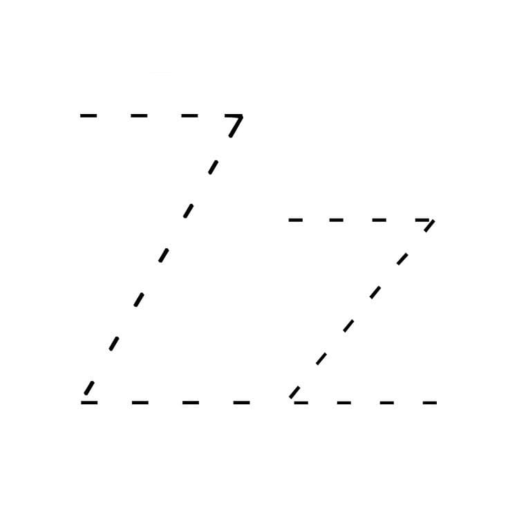 Letter Z Tracing