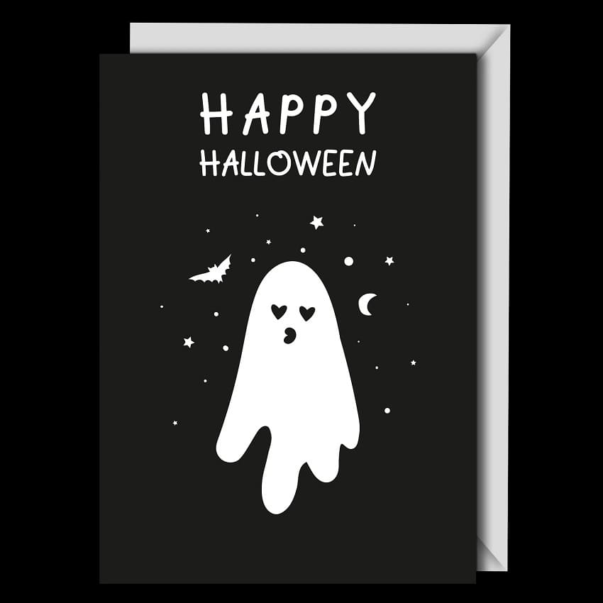 Printable Simple Halloween Cards