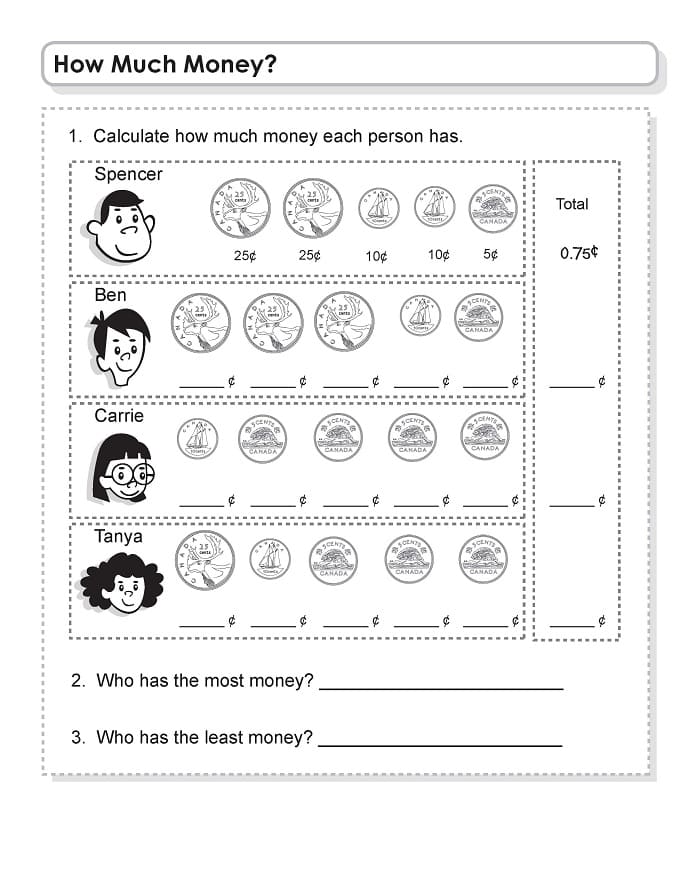Printable Class 2 Maths Worksheets Basic