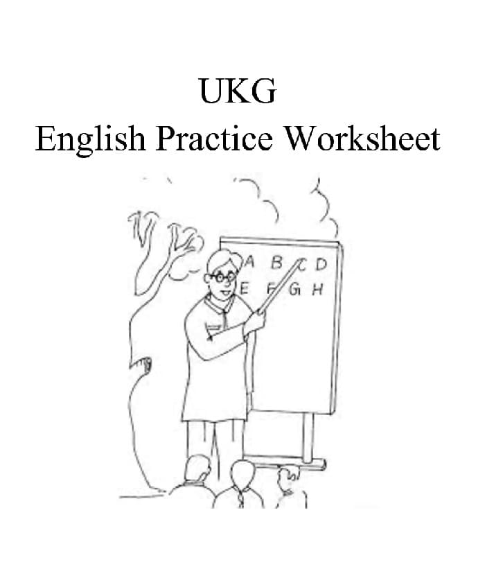 Printable UKG English Practice Worksheets