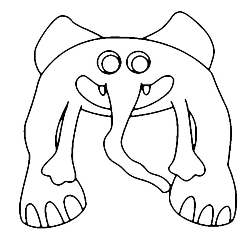 Printable Coach Pickles Coloring Page