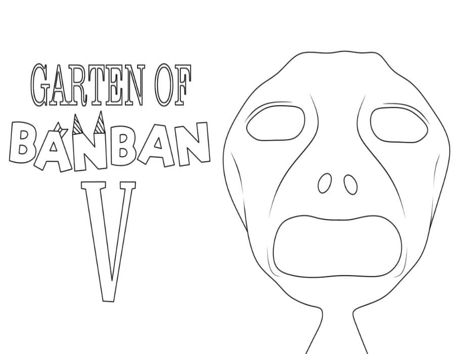 Printable Garten Of Banban Chapter 5 Image Coloring Page