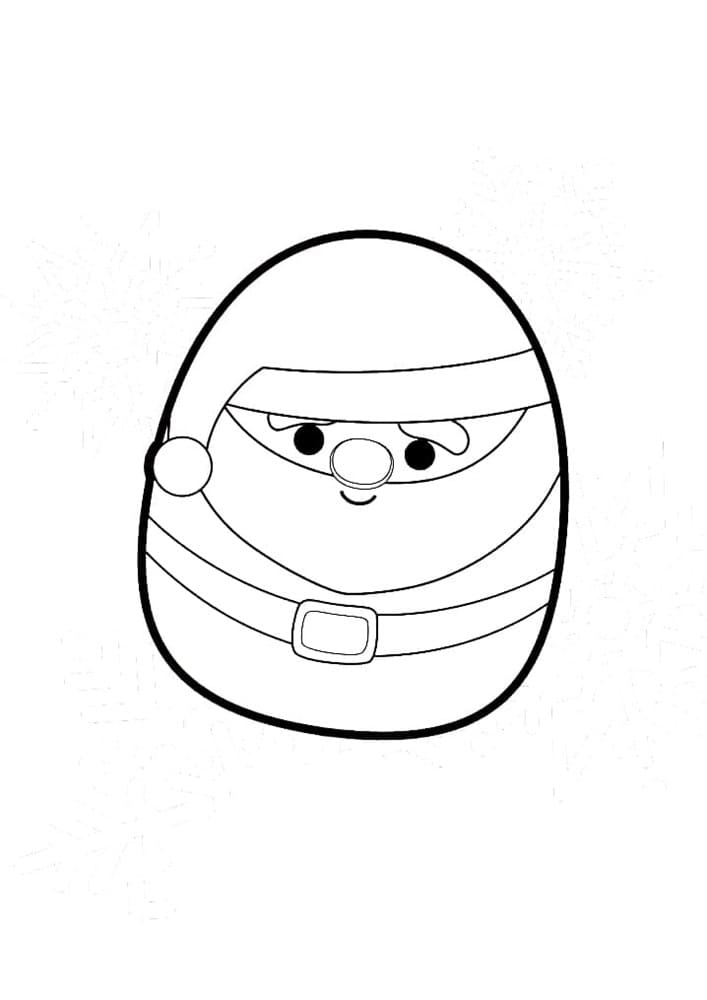 Printable Squishmallows Nick Coloring Page