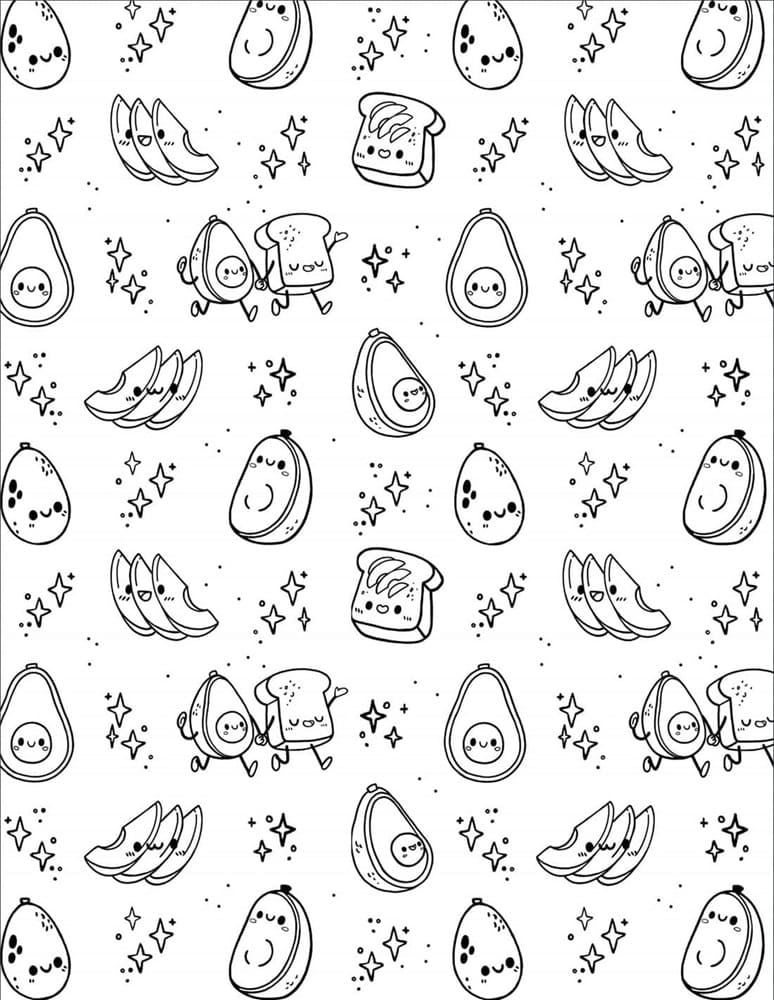 Printable Squishmallows Photo Coloring Page