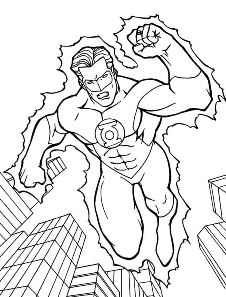 Printable The Flash Images Coloring Page