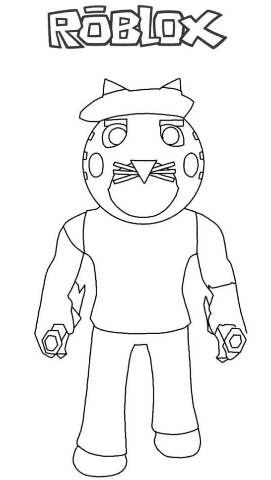Printable Tirgy Piggy Coloring Page