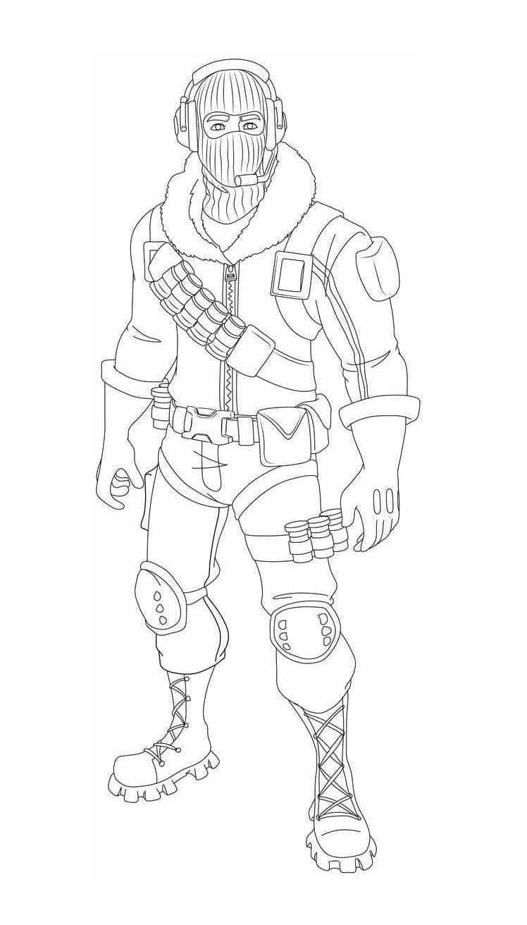 Fortnite JPG Coloring Page