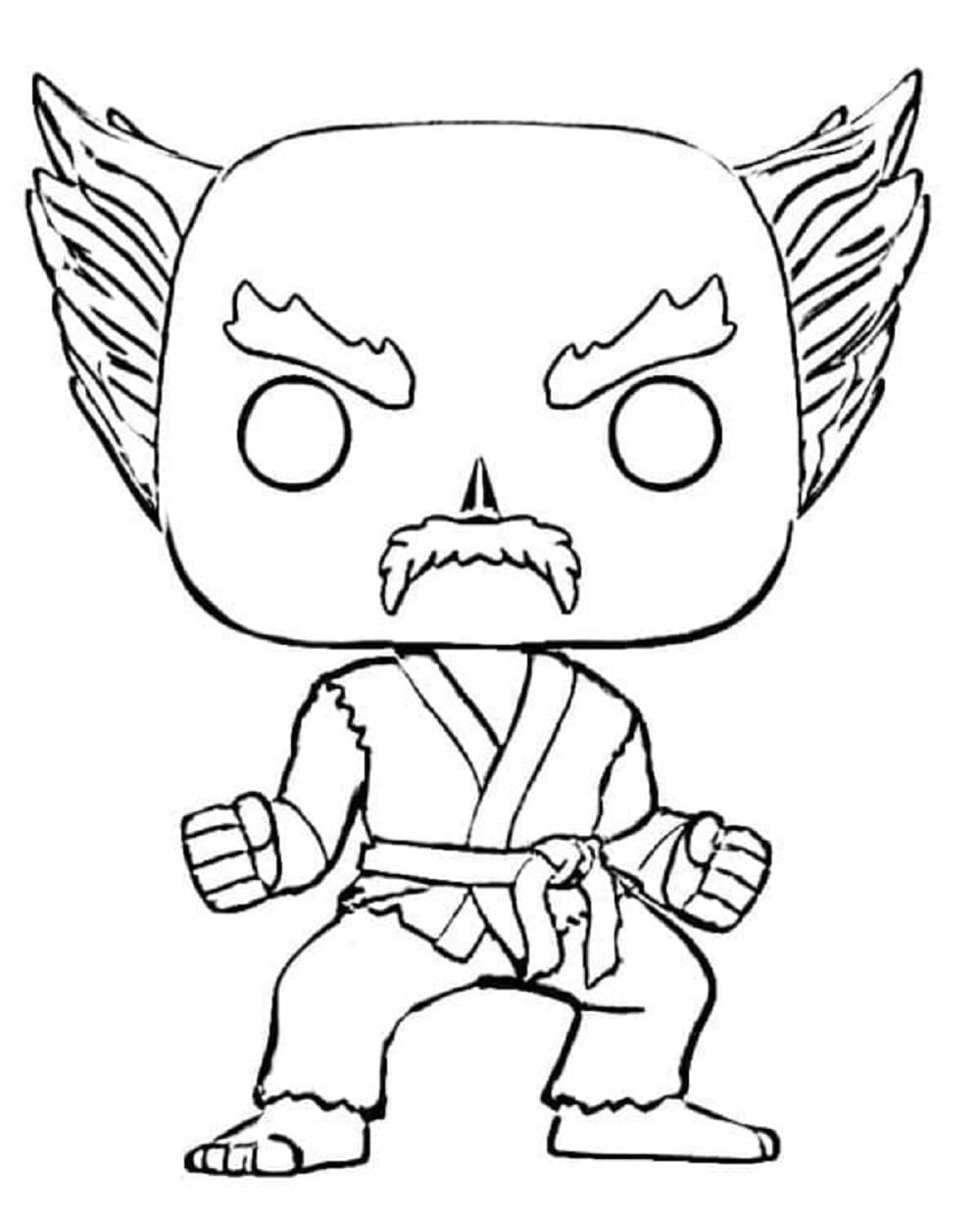 Free Printable Funko Pop Coloring Page