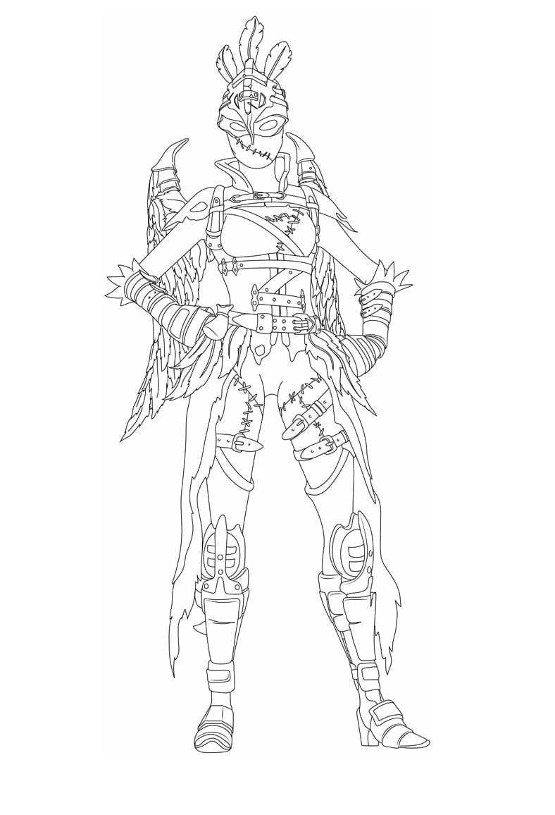 Print Fortnite Image Coloring Page