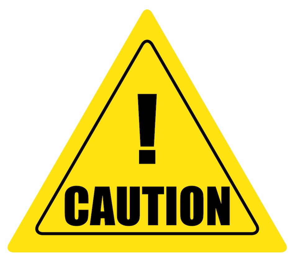 Printable Basic Caution Sign