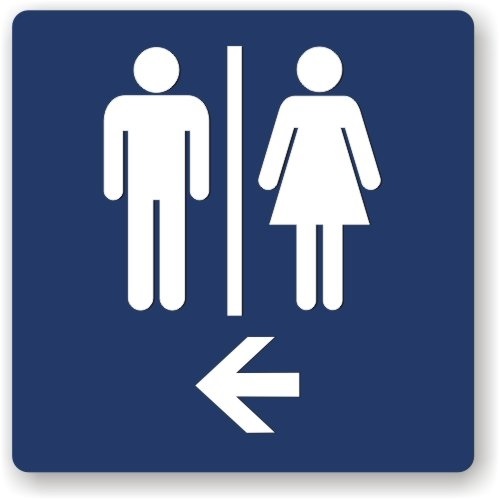 Printable Bathroom Sign Download