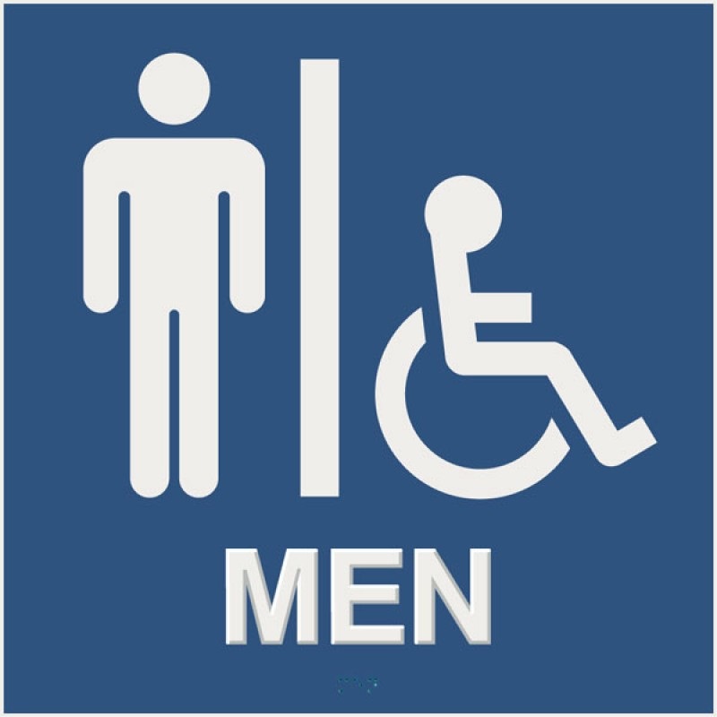 Printable Bathroom Sign For Men