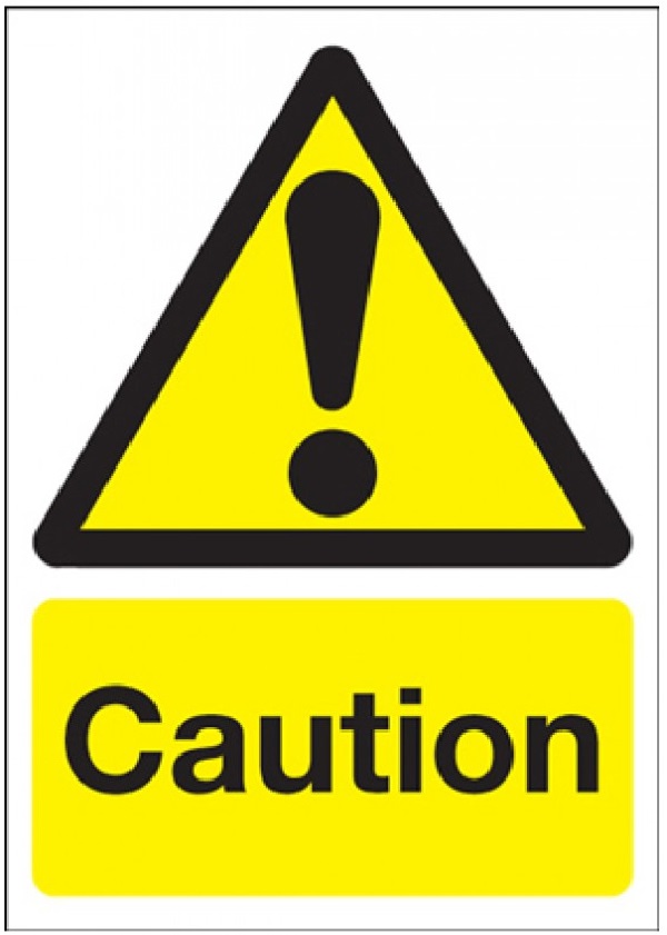 Printable Danger Caution Sign