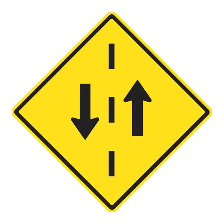 Printable Divided Highway Sign Images