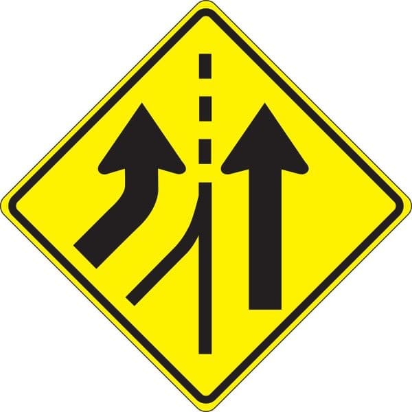 Printable Divided Highway Traffic Sign